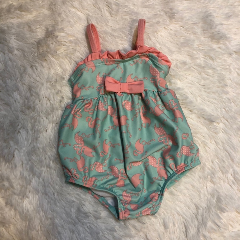 2/&25 One Piece Baby Swim Suit Size 3-6 months